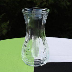 Hoosier Clear Harp Vase